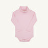 Tatum's Turtleneck & Onesie - Palm Beach Pink