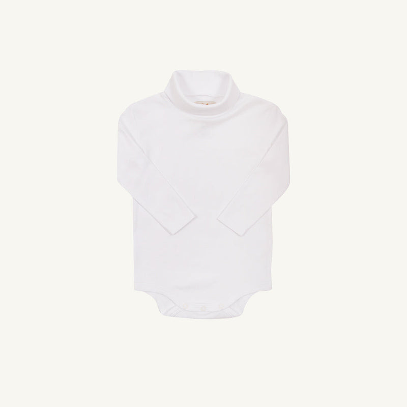 Tatum's Turtleneck & Onesie - Worth Avenue White