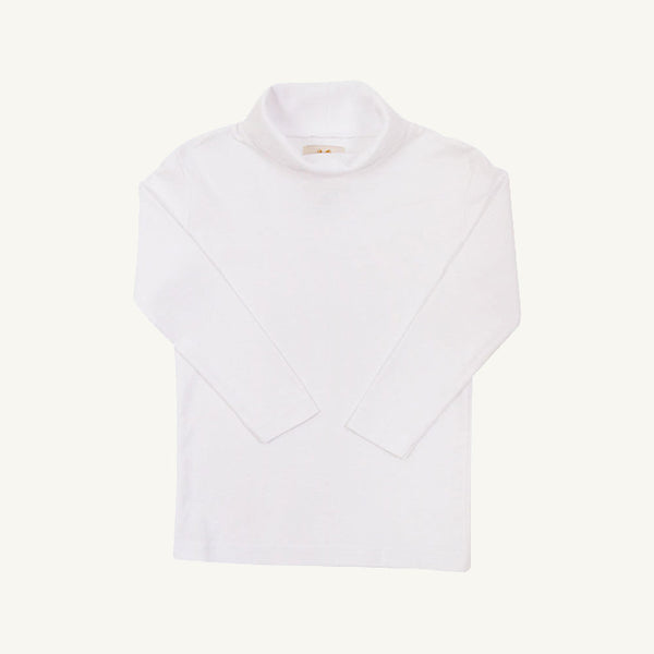 Tatum's Turtleneck & Onesie - Worth Avenue White