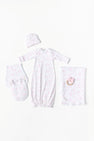 Adorable Everyday Set - Sir Proper's Sweet Arrival (Hamptons Hot Pink) with Worth Avenue White