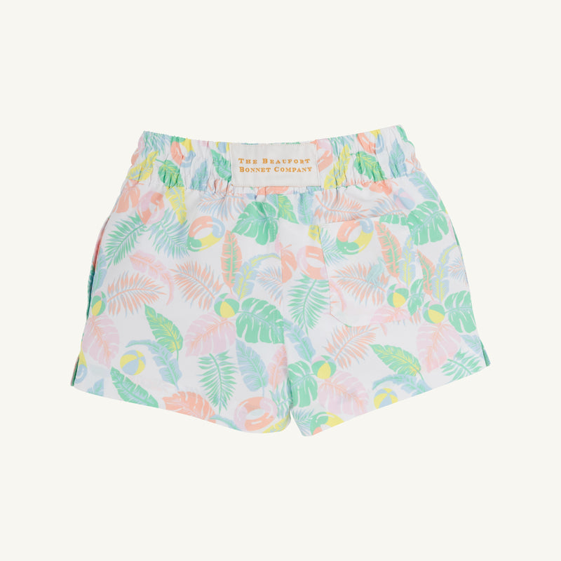 Tortola Trunks - Happy in Harbour Island with Buckhead Blue Stork