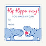 Valentine Cards - Hugga Hippo (Digital Download)