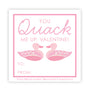 Valentine Cards - You Quack Me Up Pink (Digital Download)