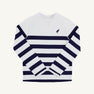 Walker's Wave Spotter Swim Shirt (UPF 35+) - Nantucket Navy Stripe with Nantucket Navy Stork