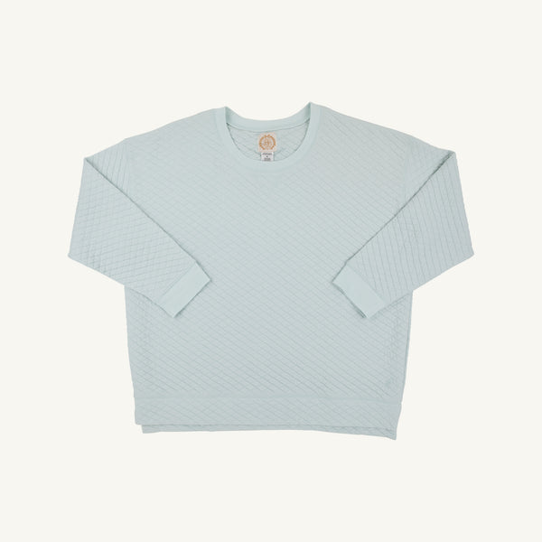 Women's Cassidy Comfy Crewneck Quilted - Old Greenwich Green