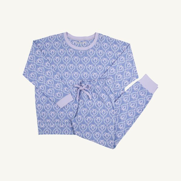 Callahan Cabernet Lounge Set (Women) - Beale Street Bows with Lauderdale Lavender