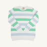 Cissy Sweater (Women) - Buckhead Blue, Worth Avenue White, and Grace Bay Green Stripe