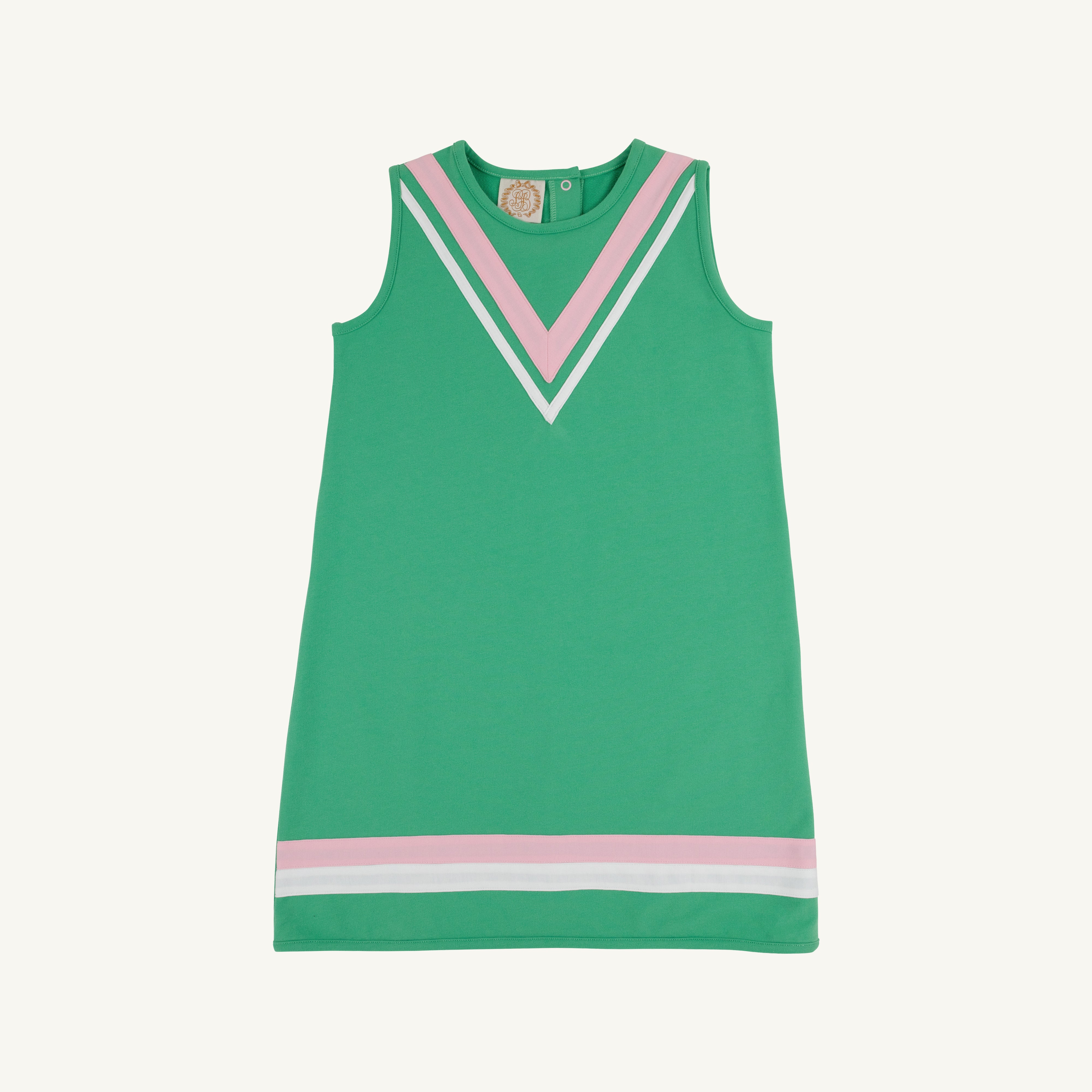 TBBC Girls' Annie Apron Dress - Green (Size 2T) TBBC Girls' Annie Apron Dress - Green (Size 2T)