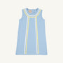 Annie Apron Dress - Beale Street Blue with Worth Avenue White and Lake Worth Yellow