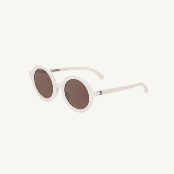 Euro Round Sunglasses (Cream) - Babiators