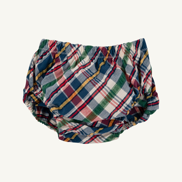Beach Bum Cover - Gramercy Park Plaid Seersucker