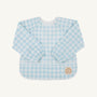 Biscuit Bib - Buckhead Blue Gingham with Worth Avenue White
