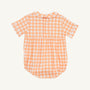 Bradford Bubble - Seashore Sherbet Gingham & Worth Avenue White