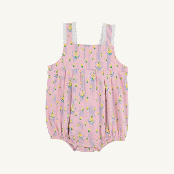 Branham Bubble - Central Park Posies with Worth Avenue White Eyelet