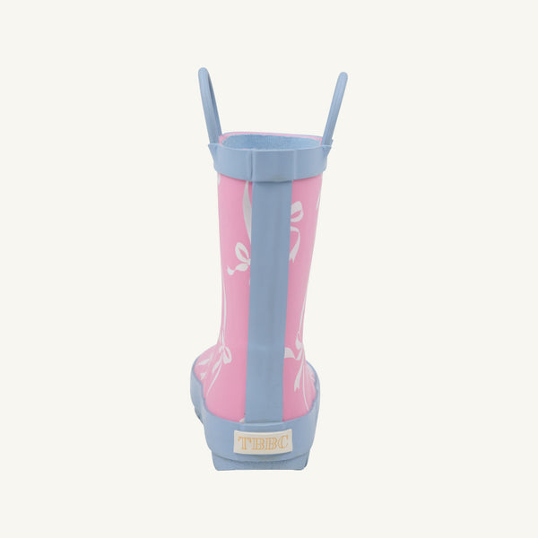 Buckets of Rain Boots - Bell Court Bows (Hamptons Hot Pink)
