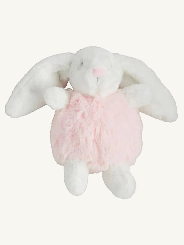 Pink Bunny Pom Pom Rattle - Mud Pie