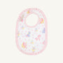 Burp Me Bib - Cuddle up Cutie (Palm Beach Pink) with Palm Beach Pink