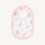 Burp Me Bib - Cuddle up Cutie (Palm Beach Pink) with Palm Beach Pink