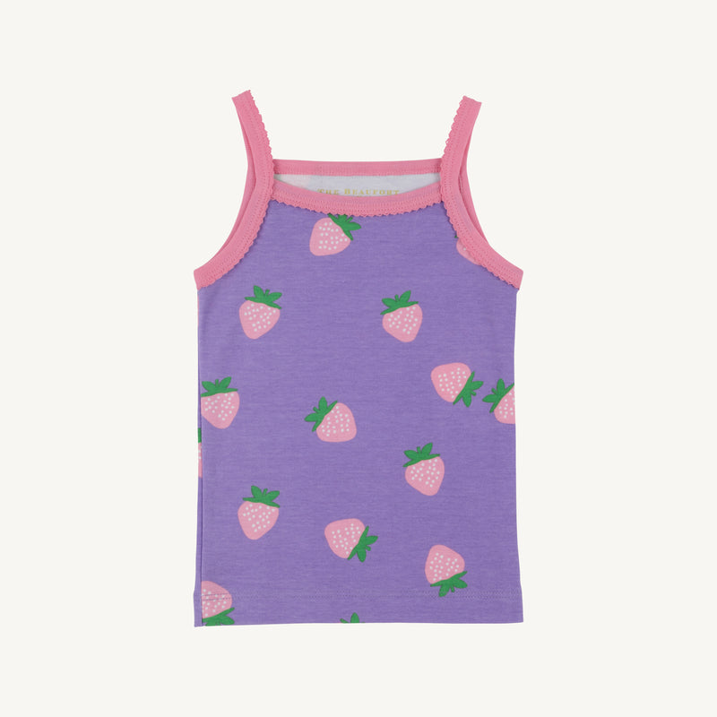 Caroline Camisole - Sanibel Strawberry (Palisades Purple) with Hamptons Hot Pink