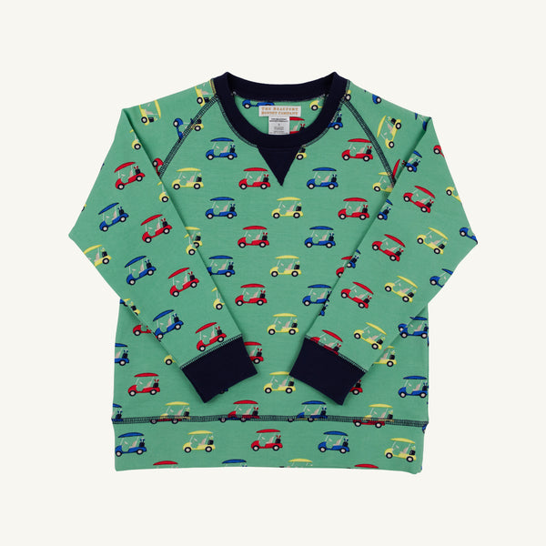 Cassidy Comfy Crewneck - Buggy and Ball with Nantucket Navy