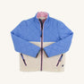 Cate Coat (Sherpa) - Barbados Blue with Palmetto Pearl & Hamptons Hot Pink