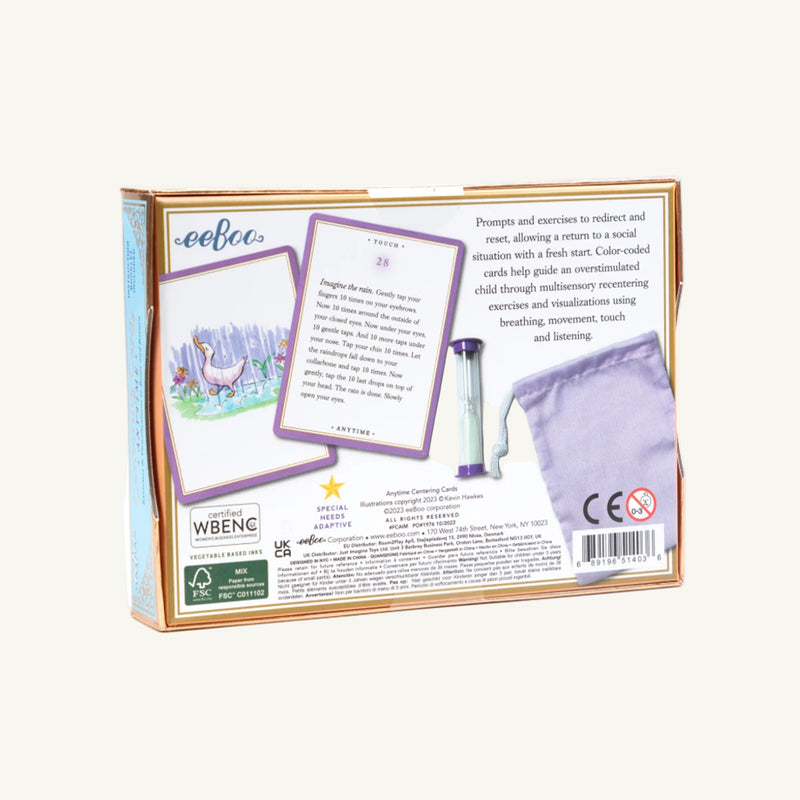 Anytime Centering Cards - eeBoo