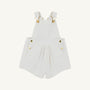 Channing Choo Choo Overalls - Worth Avenue White