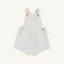 Channing Choo Choo Overalls - Worth Avenue White