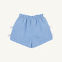 Cheryl Shorts - Sunrise Blvd. Blue Mini Gingham with Worth Avenue White Bows