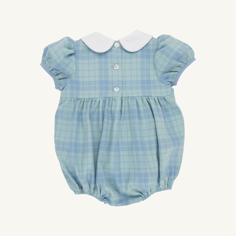Cindy Lou Bubble - Audubon Park Plaid with Worth Avenue White