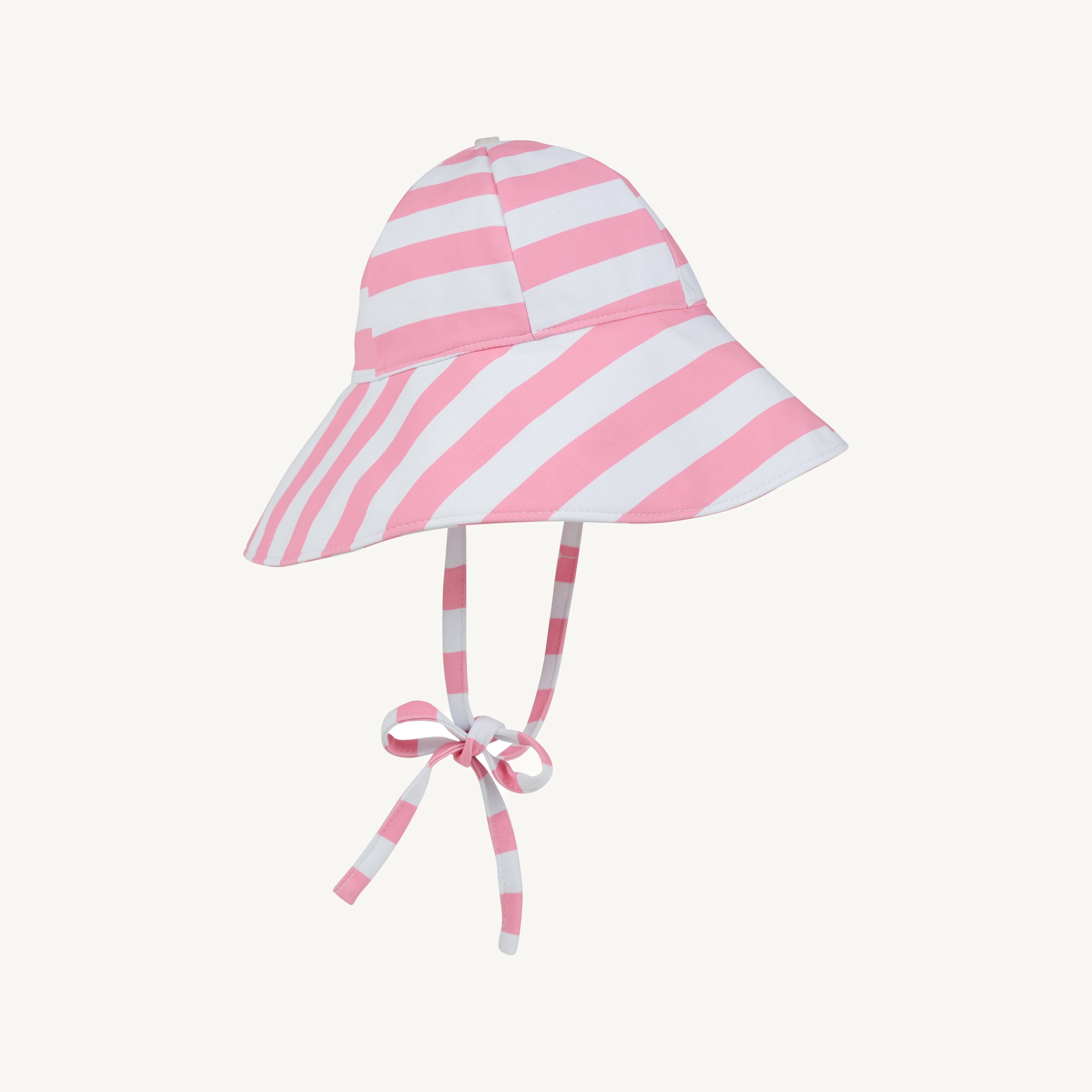 Cissy Sunhat - Caicos Cabana Stripe (Hamptons Hot Pink)
