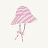 Cissy Sunhat - Caicos Cabana Stripe (Hamptons Hot Pink)