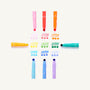 Confetti Stamp Double Ended Markers - Ooly