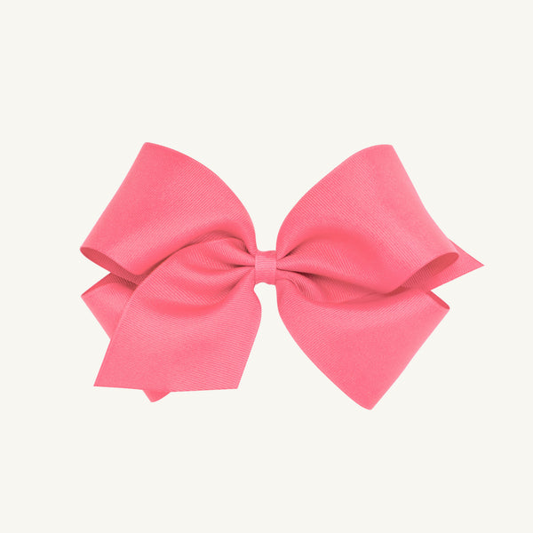 Wee Ones Hair Bow - Parrot Cay Coral