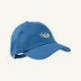 Covington Cap - Wood Boat Blue with Fish Embroidery