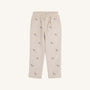 Critter Sheffield Pants (Corduroy) - Osprey Oatmeal Richmond Red Stork & Santa Dog Embroidery