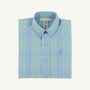 Dean's List Dress Shirt - Audubon Park Plaid with Sarasota Sky Stork