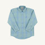 Dean's List Dress Shirt - Audubon Park Plaid with Sarasota Sky Stork