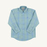 Dean's List Dress Shirt - Audubon Park Plaid with Sarasota Sky Stork