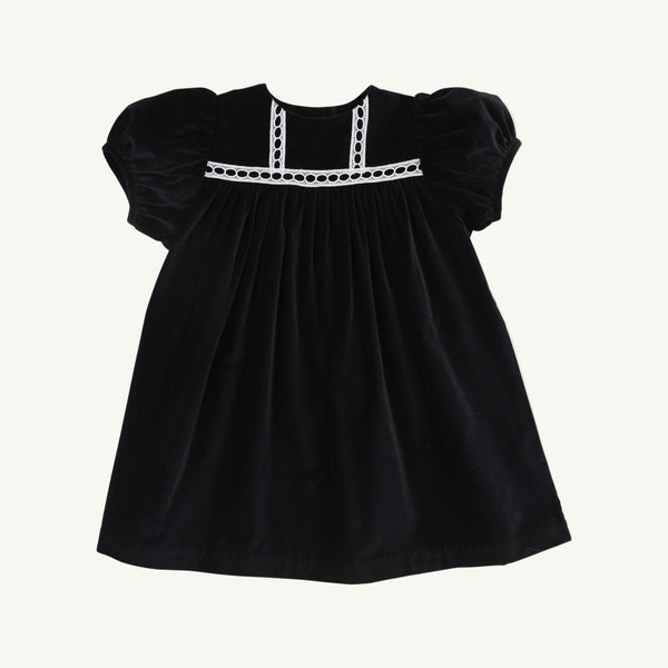Dilly Dress (Velveteen) - Newport Night