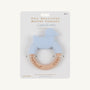 Duck Wooden & Silicone Teether - Buckhead Blue