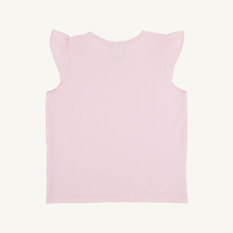 Ellie's Eyelet Top - Palm Beach Pink