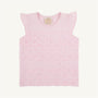 Ellie's Eyelet Top - Palm Beach Pink