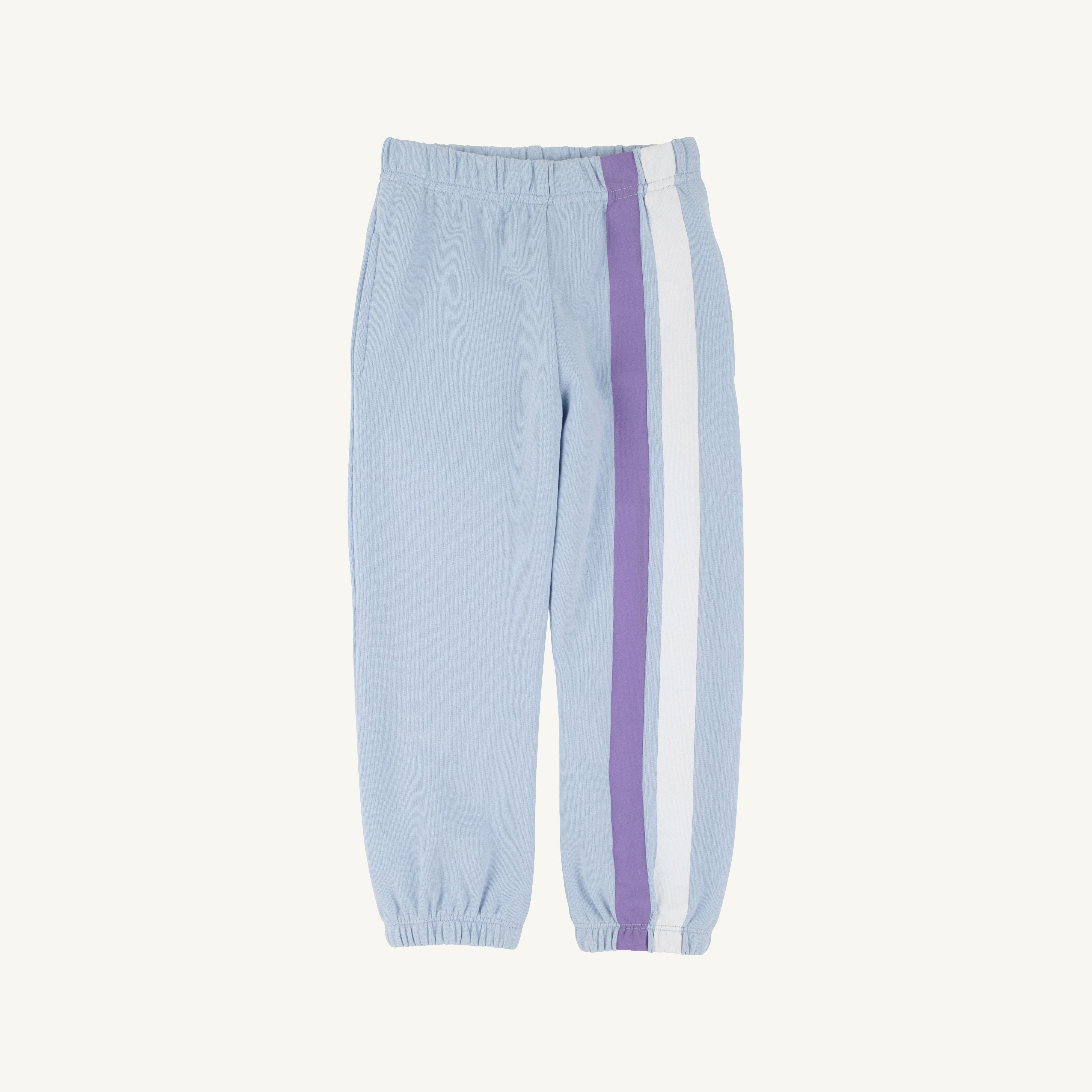 Gates Sweeney Sweatpants - Beale Street Blue with Palisades Purple and Worth Avenue White Stripes