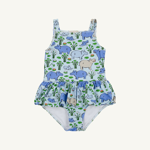 Grace Bay Bathing Suit - Bal Harbour Hippo (Beale Street Blue)