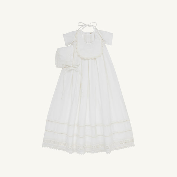 Grandccasion™ Blessed Christening Gown Set - Worth Avenue White