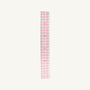 Grow Baby Grow Chart - Sandpearl Pink Gingham
