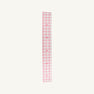 Grow Baby Grow Chart - Sandpearl Pink Gingham