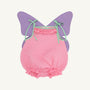 Happy Halloween Butterfly (Toddler) - Hamptons Hot Pink with Palisades Purple