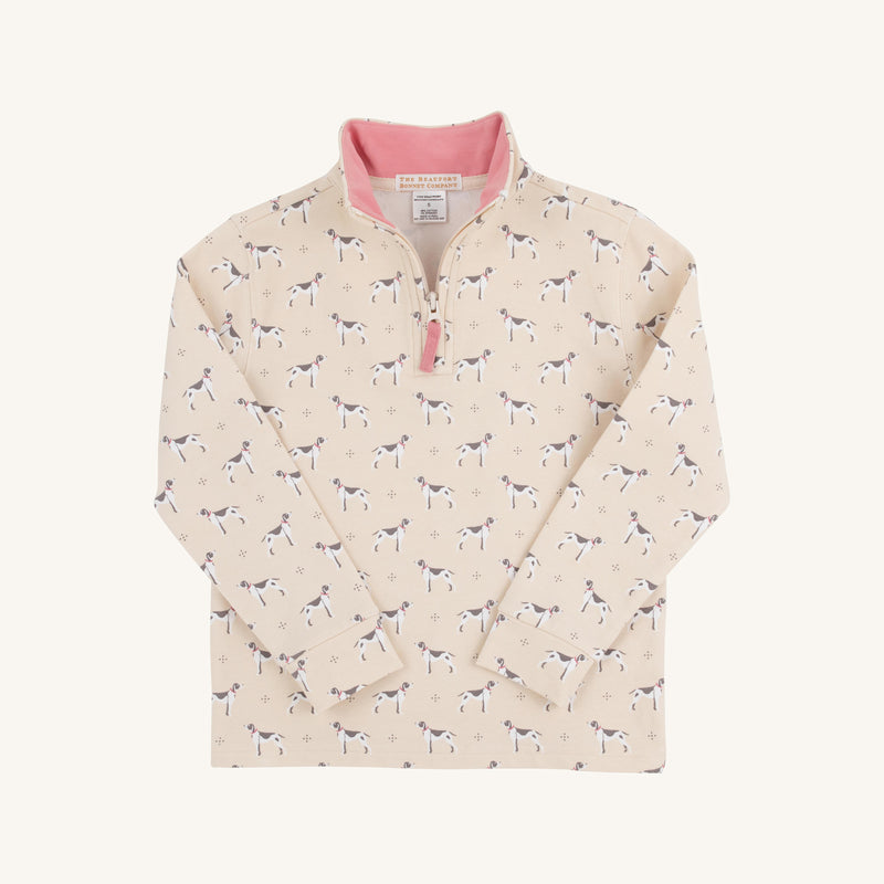 Hayword Half-Zip - Carolina Hunt Club with Nantucket Red